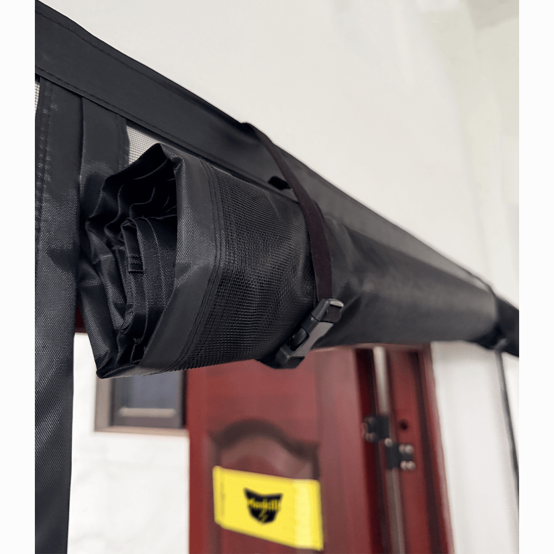 MOSKILL Velcro strap clips set, showcasing two durable clips for secure strap management and organization.