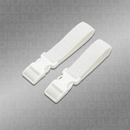 Clips de Enrollado - Kit de 2 correas de velcro
