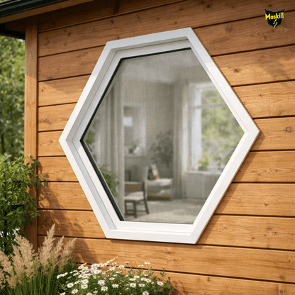 Moustiquaire magnétique HEXAGONALE