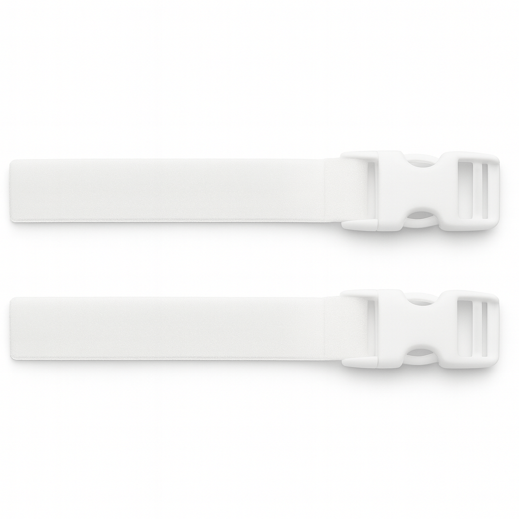 MOSKILL clips d’enroulement with two Velcro straps for securing and organizing cables and cords.